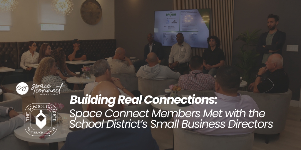 Building Real Connections: Space Connect Members Met with the School District’s Small Business Directors